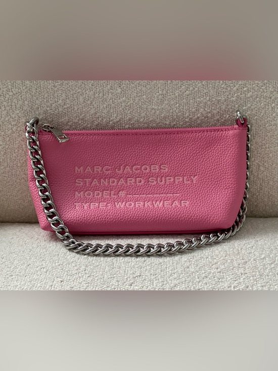 Marc Jacobs Handbags - Marc Jacobs Pink Standard Supply Workwear Chain Shoulder Bag